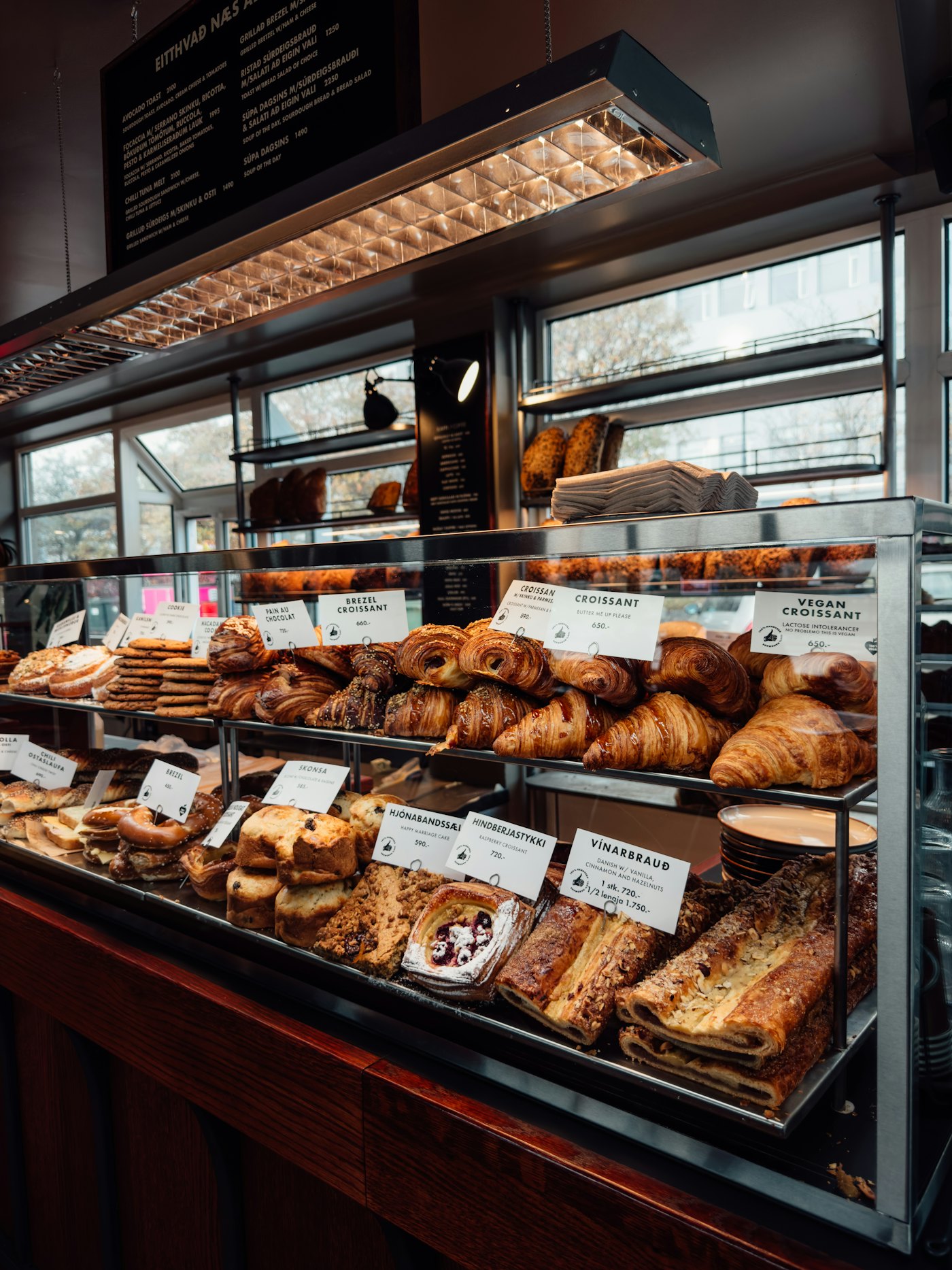 Chhabra Bakers, Karnal — inside the shop